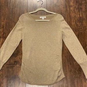 Banana Republic Gold Light Weight Sweater
